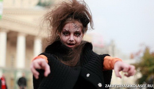 Новые фото Габи к хеллуину