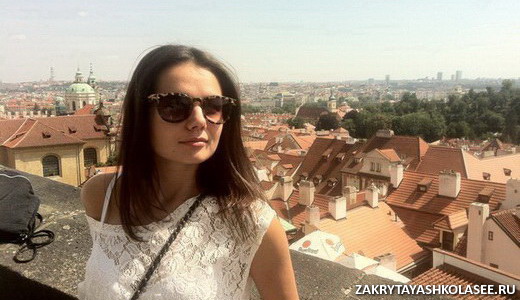 Татьяна Космачева в Праге